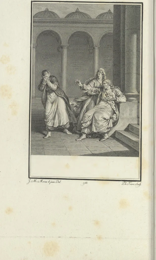 An illustration from Estampes destinées a orner les éditions, 1780, leaf 35