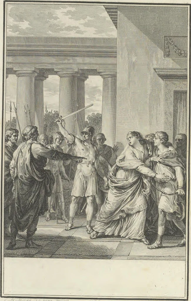An illustration from Estampes destinées a orner les éditions, 1780, leaf 37
