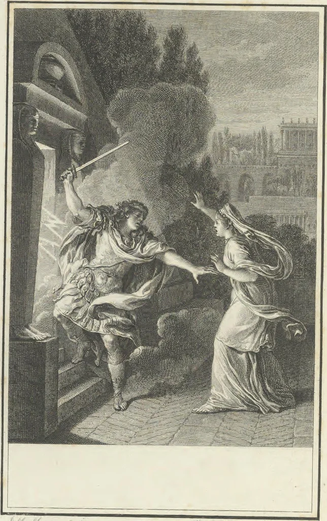 An illustration from Estampes destinées a orner les éditions, 1780, leaf 39