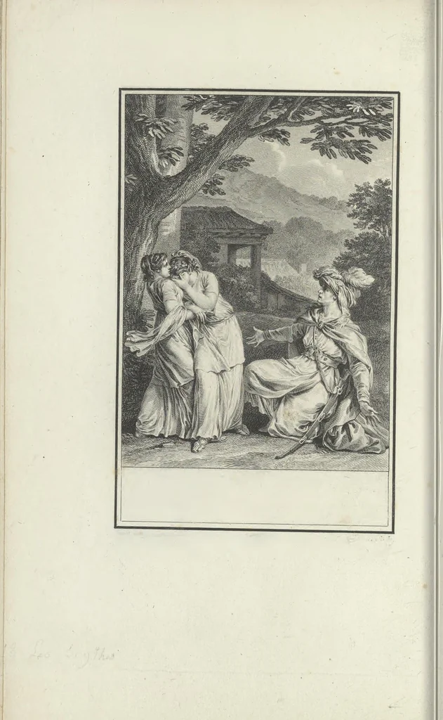 An illustration from Estampes destinées a orner les éditions, 1780, leaf 53