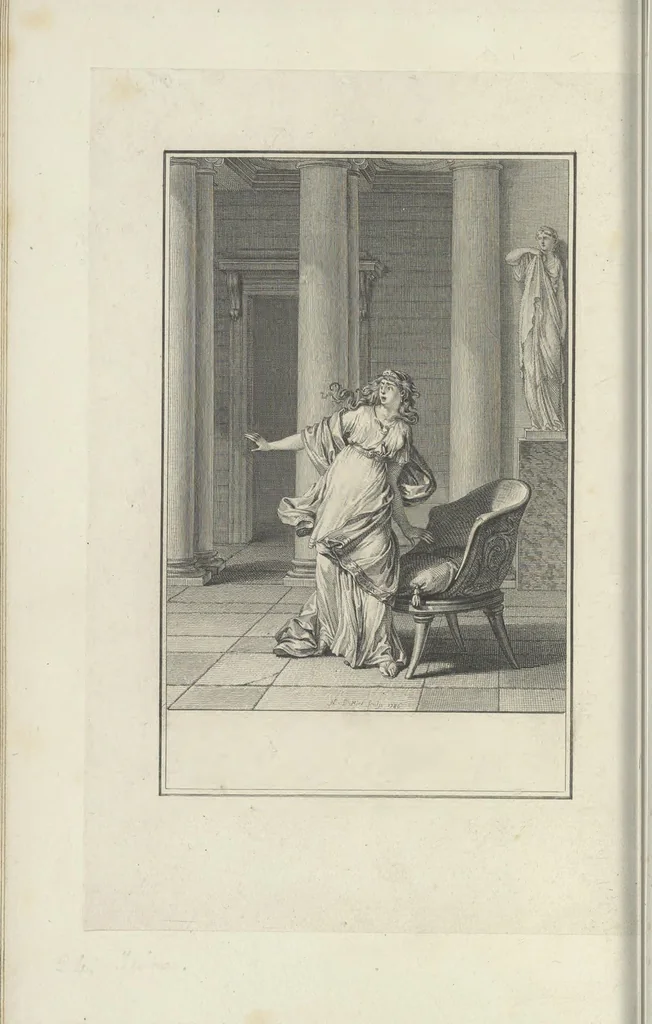 An illustration from Estampes destinées a orner les éditions, 1780, leaf 65
