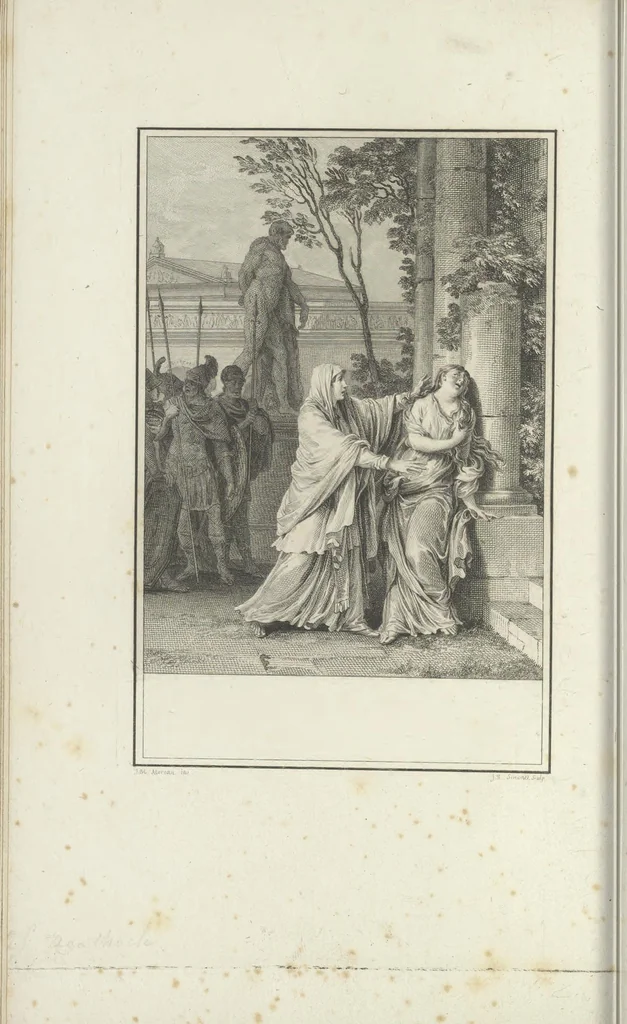 An illustration from Estampes destinées a orner les éditions, 1780, leaf 67