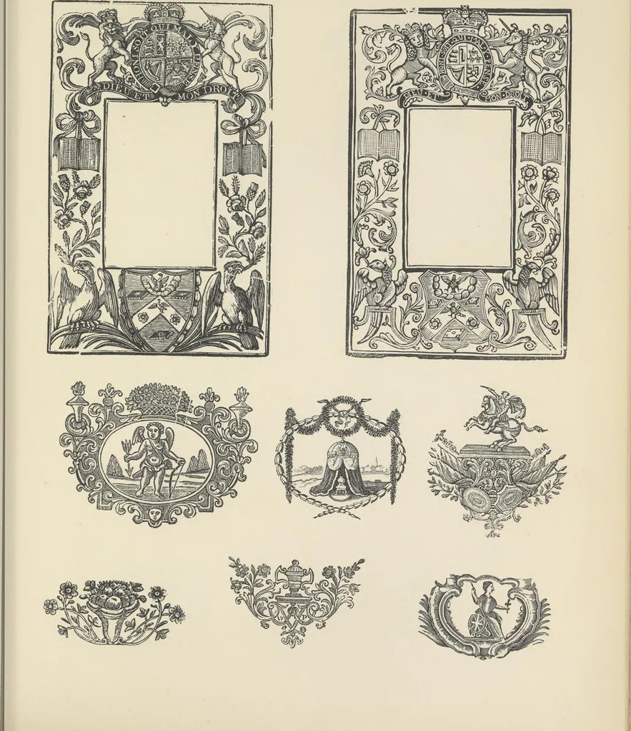 An illustration from Specimens of early wood engraving : being impressions of woodcuts from the collection of Mr. Charnley, Newcastle, 1858, leaf 110