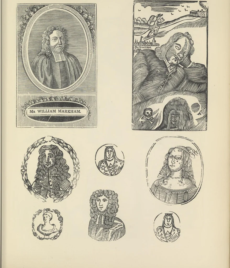 An illustration from Specimens of early wood engraving : being impressions of woodcuts from the collection of Mr. Charnley, Newcastle, 1858, leaf 116