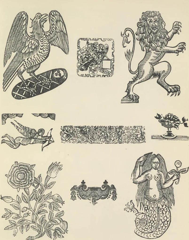 An illustration from Specimens of early wood engraving : being impressions of woodcuts from the collection of Mr. Charnley, Newcastle, 1858, leaf 134
