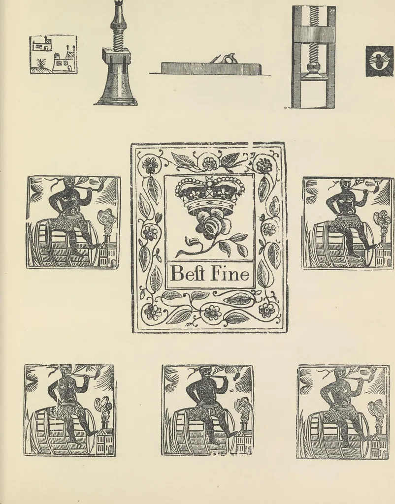 An illustration from Specimens of early wood engraving : being impressions of woodcuts from the collection of Mr. Charnley, Newcastle, 1858, leaf 138