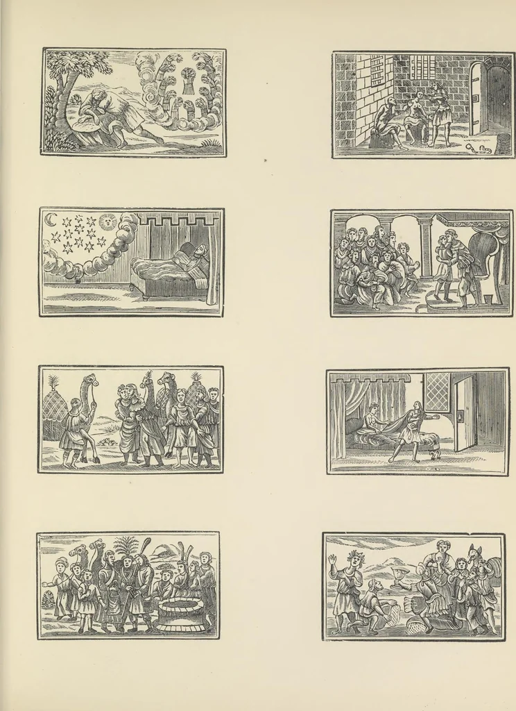 An illustration from Specimens of early wood engraving : being impressions of woodcuts from the collection of Mr. Charnley, Newcastle, 1858, leaf 148
