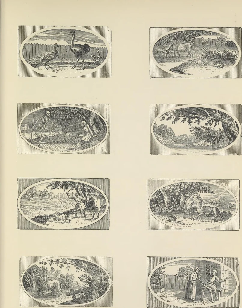 An illustration from Specimens of early wood engraving : being impressions of woodcuts from the collection of Mr. Charnley, Newcastle, 1858, leaf 156
