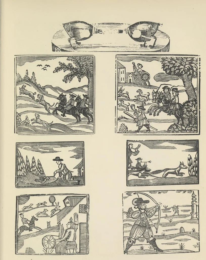 An illustration from Specimens of early wood engraving : being impressions of woodcuts from the collection of Mr. Charnley, Newcastle, 1858, leaf 160