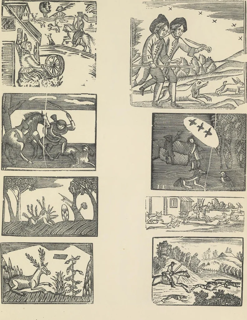 An illustration from Specimens of early wood engraving : being impressions of woodcuts from the collection of Mr. Charnley, Newcastle, 1858, leaf 162