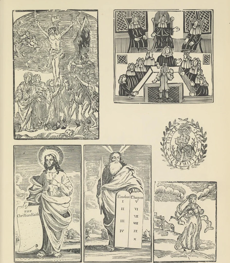 An illustration from Specimens of early wood engraving : being impressions of woodcuts from the collection of Mr. Charnley, Newcastle, 1858, leaf 168