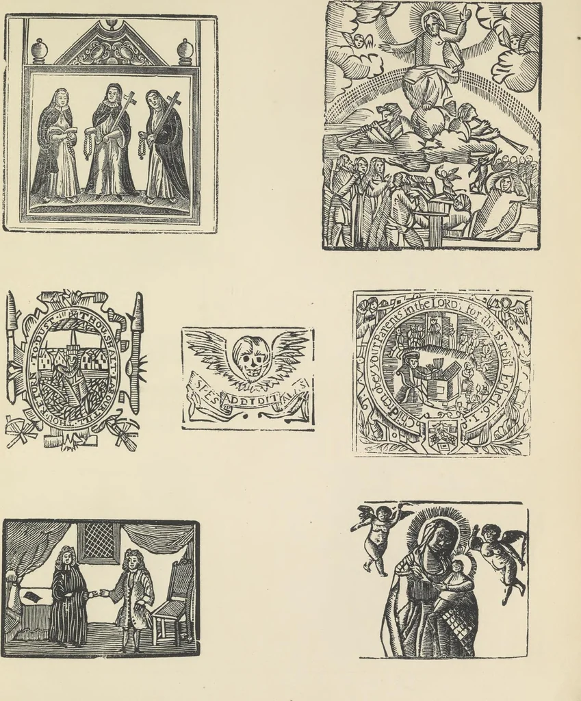 An illustration from Specimens of early wood engraving : being impressions of woodcuts from the collection of Mr. Charnley, Newcastle, 1858, leaf 170