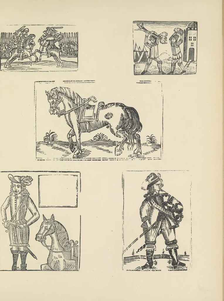 An illustration from Specimens of early wood engraving : being impressions of woodcuts from the collection of Mr. Charnley, Newcastle, 1858, leaf 22
