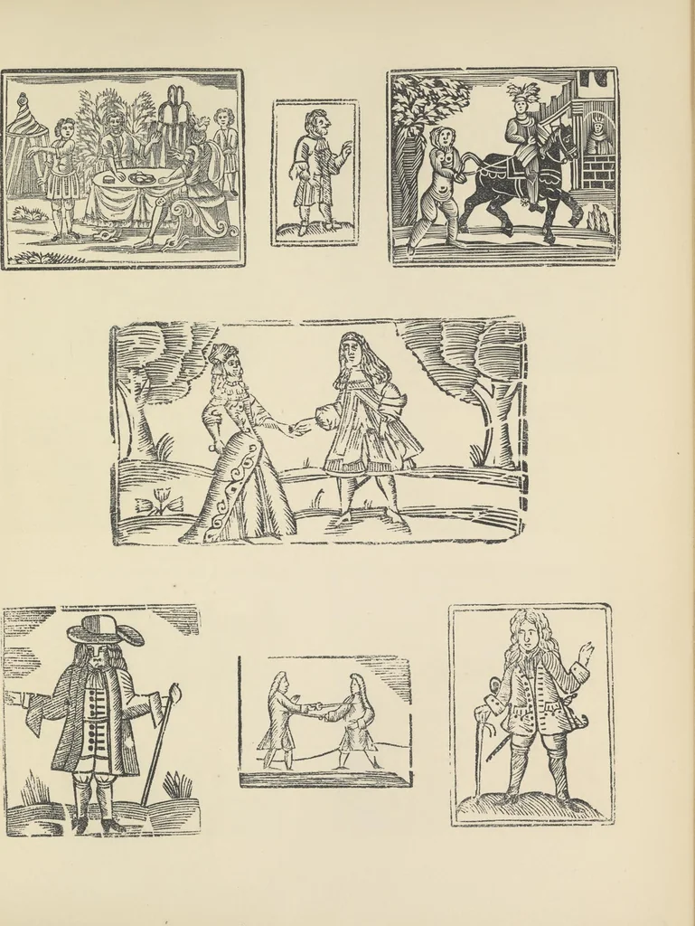 An illustration from Specimens of early wood engraving : being impressions of woodcuts from the collection of Mr. Charnley, Newcastle, 1858, leaf 26