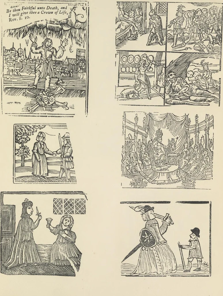 An illustration from Specimens of early wood engraving : being impressions of woodcuts from the collection of Mr. Charnley, Newcastle, 1858, leaf 30