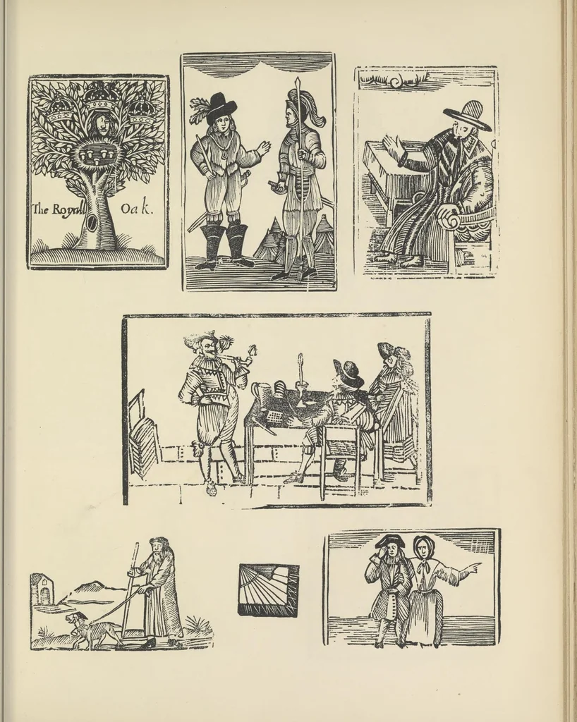 An illustration from Specimens of early wood engraving : being impressions of woodcuts from the collection of Mr. Charnley, Newcastle, 1858, leaf 40