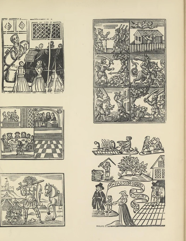 An illustration from Specimens of early wood engraving : being impressions of woodcuts from the collection of Mr. Charnley, Newcastle, 1858, leaf 56
