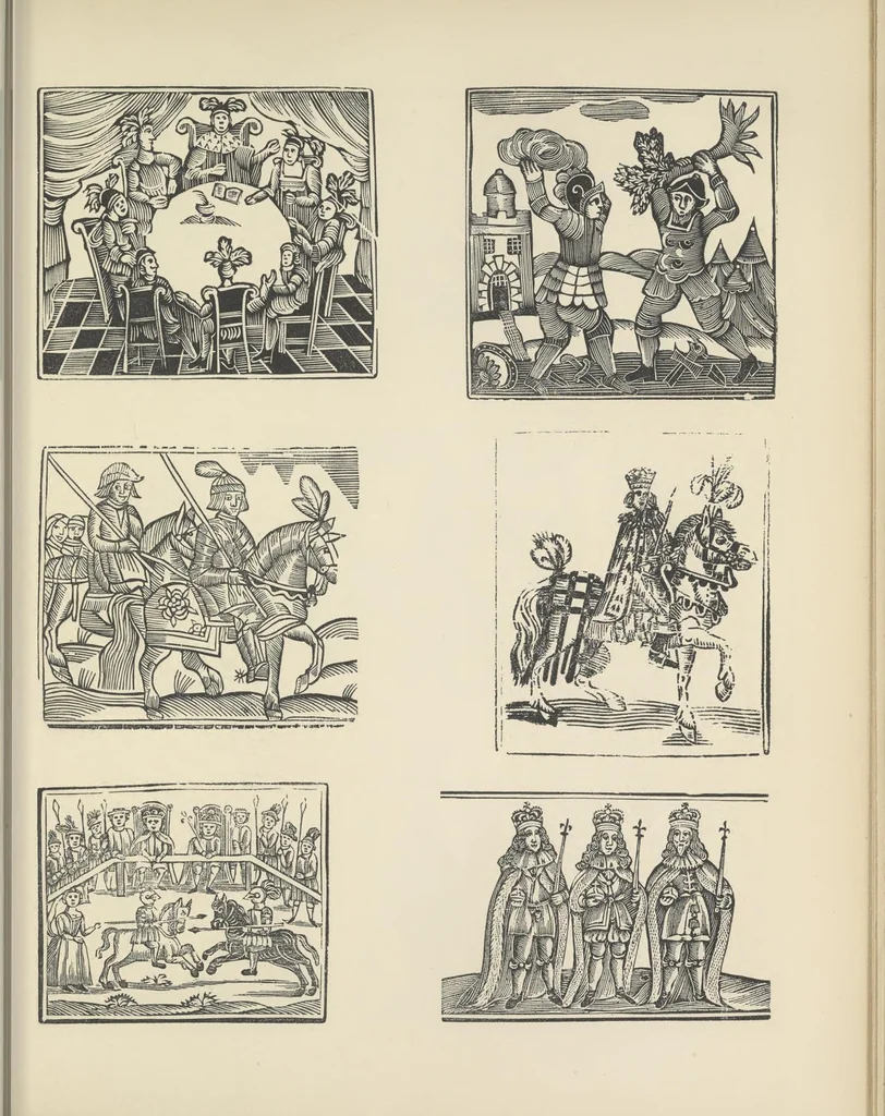 An illustration from Specimens of early wood engraving : being impressions of woodcuts from the collection of Mr. Charnley, Newcastle, 1858, leaf 60