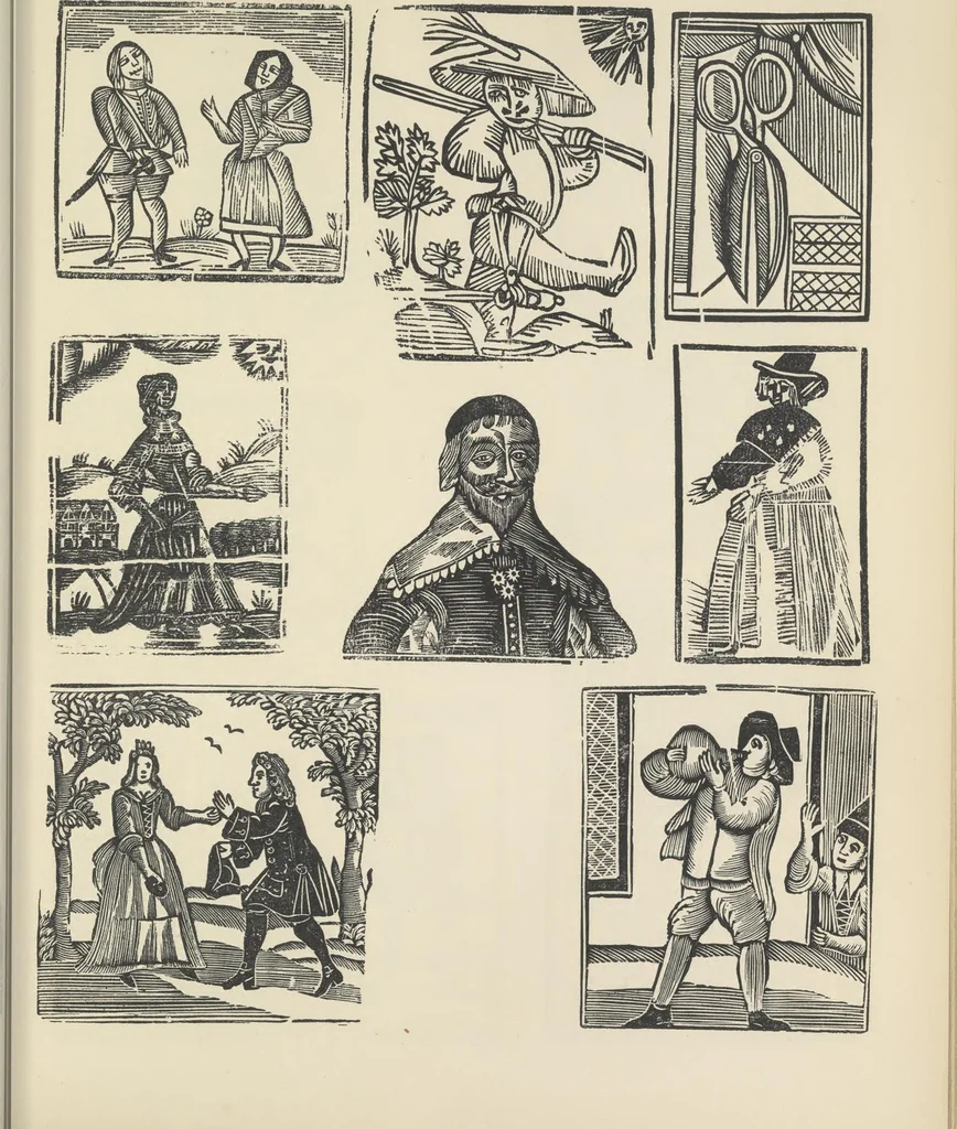 An illustration from Specimens of early wood engraving : being impressions of woodcuts from the collection of Mr. Charnley, Newcastle, 1858, leaf 64