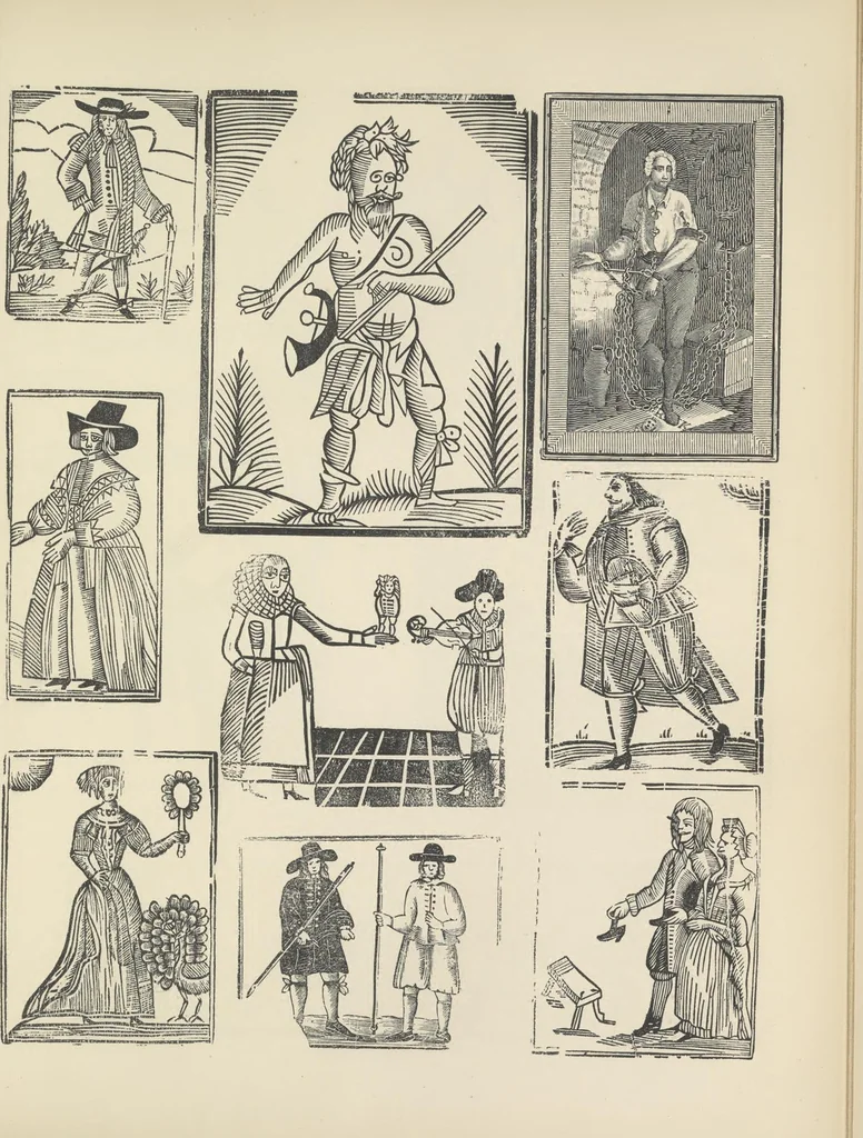 An illustration from Specimens of early wood engraving : being impressions of woodcuts from the collection of Mr. Charnley, Newcastle, 1858, leaf 72