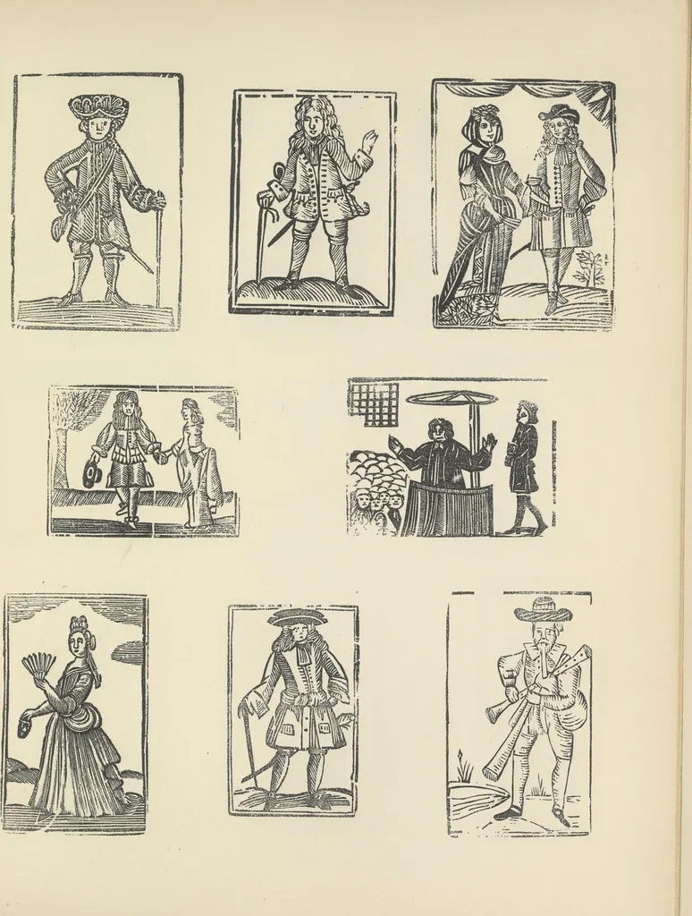 An illustration from Specimens of early wood engraving : being impressions of woodcuts from the collection of Mr. Charnley, Newcastle, 1858, leaf 84