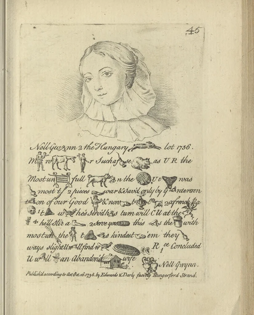 An illustration from A political and satirical history of the years 1756, 1757, 1758, 1759, 1760, 1761, and 1762. : In a series of 112 humourous and entertaining prints. Contraining all the most remarkable transactions, characters and caricatures of those memorable years. To which is annexed, an explanatory account or key to every print, 1762, leaf 118