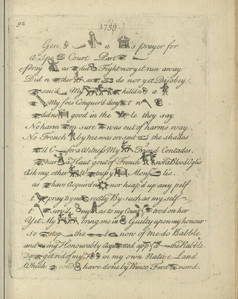 An illustration from A political and satirical history of the years 1756, 1757, 1758, 1759, 1760, 1761, and 1762. : In a series of 112 humourous and entertaining prints. Contraining all the most remarkable transactions, characters and caricatures of those memorable years. To which is annexed, an explanatory account or key to every print, 1762, leaf 212