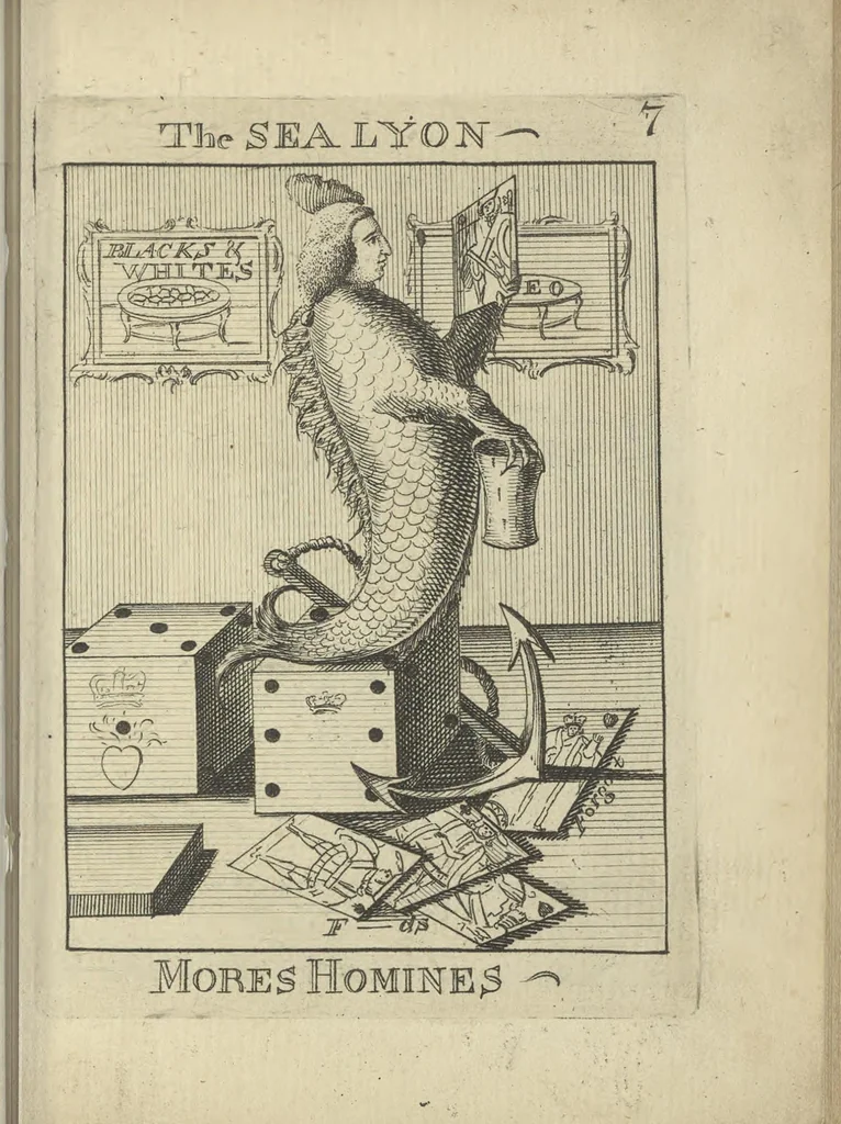 An illustration from A political and satirical history of the years 1756, 1757, 1758, 1759, 1760, 1761, and 1762. : In a series of 112 humourous and entertaining prints. Contraining all the most remarkable transactions, characters and caricatures of those memorable years. To which is annexed, an explanatory account or key to every print, 1762, leaf 42
