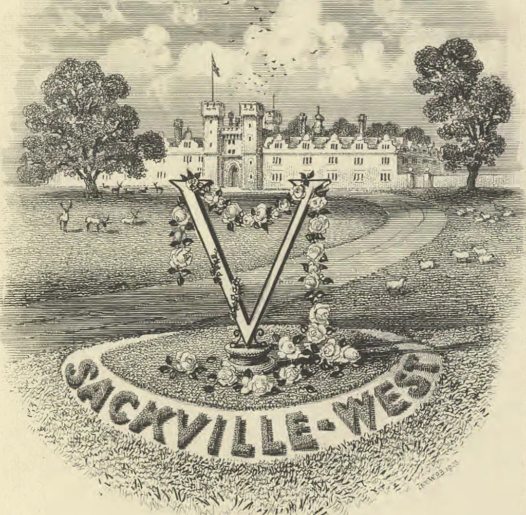 An illustration from [Scrapbook of bookplates, 1913, leaf 48