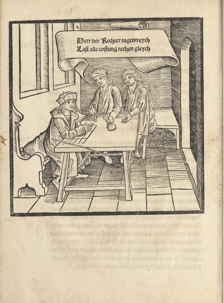 An illustration from Bambergische halszgerichts ordenu[n]g, 1507, leaf 151