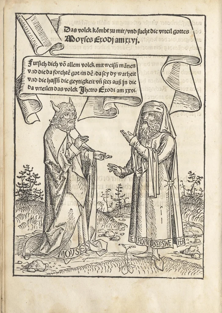 An illustration from Bambergische halszgerichts ordenu[n]g, 1507, leaf 23
