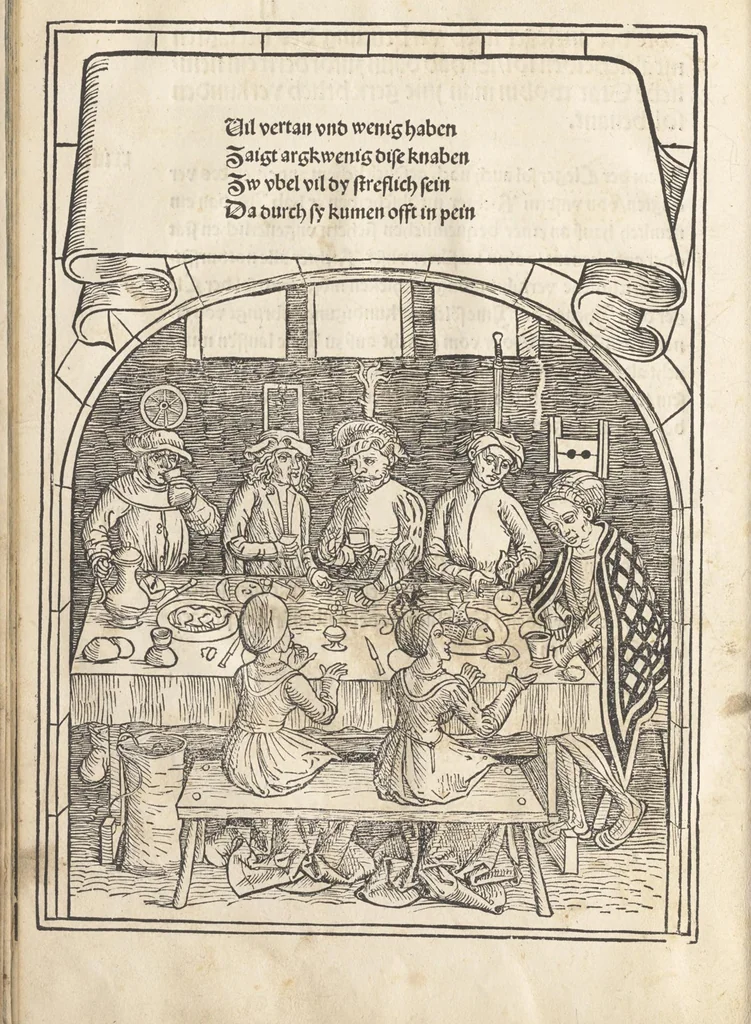 An illustration from Bambergische halszgerichts ordenu[n]g, 1507, leaf 37
