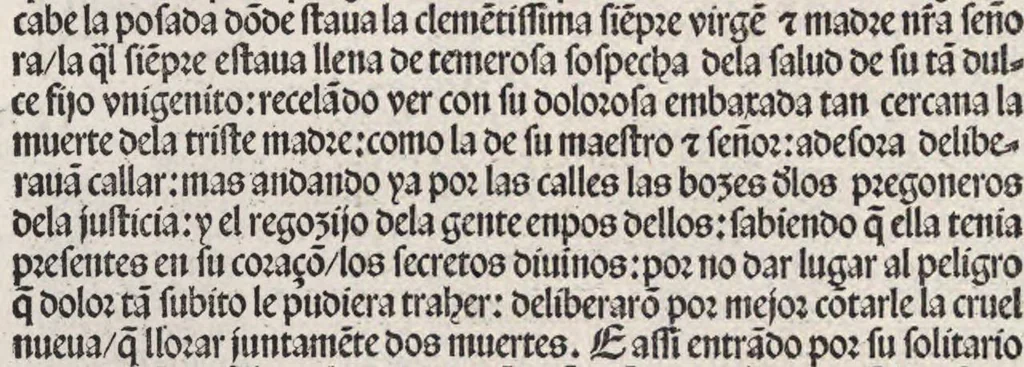 An illustration from Thesoro dela Passion sacratissima de Nuestro Redemptor, 1494, leaf 107