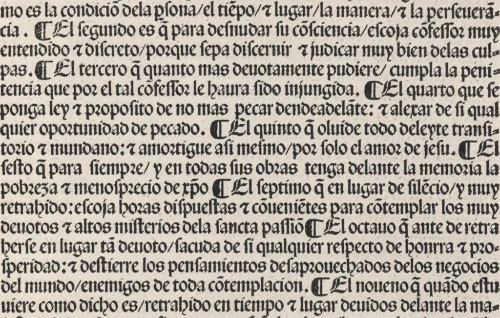 An illustration from Thesoro dela Passion sacratissima de Nuestro Redemptor, 1494, leaf 12