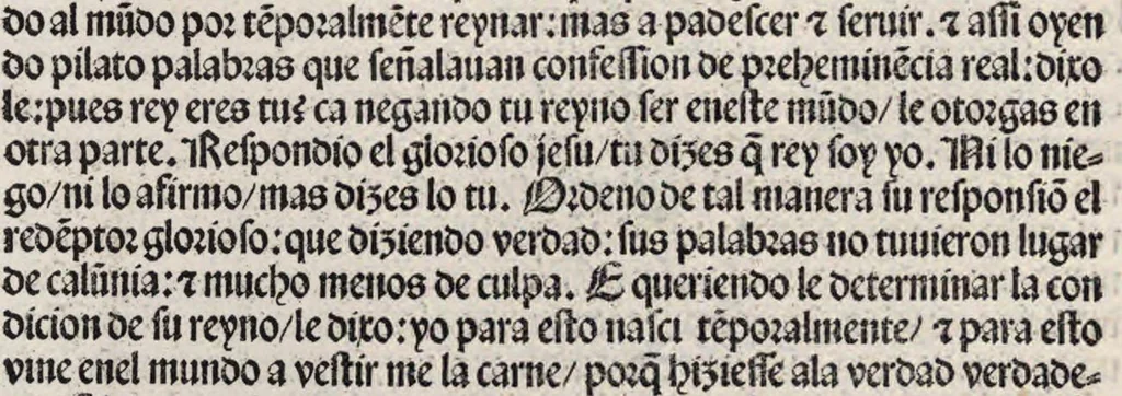 An illustration from Thesoro dela Passion sacratissima de Nuestro Redemptor, 1494, leaf 145