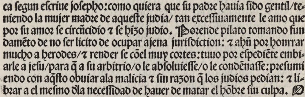 An illustration from Thesoro dela Passion sacratissima de Nuestro Redemptor, 1494, leaf 147
