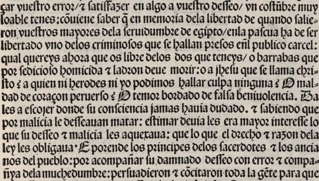 An illustration from Thesoro dela Passion sacratissima de Nuestro Redemptor, 1494, leaf 156