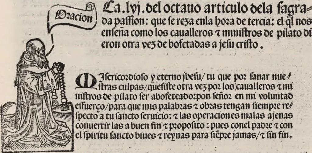 An illustration from Thesoro dela Passion sacratissima de Nuestro Redemptor, 1494, leaf 166