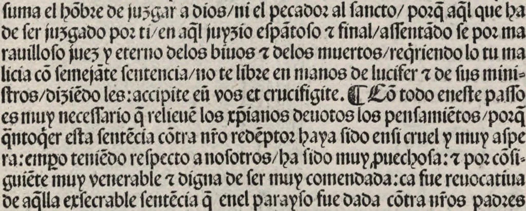An illustration from Thesoro dela Passion sacratissima de Nuestro Redemptor, 1494, leaf 180