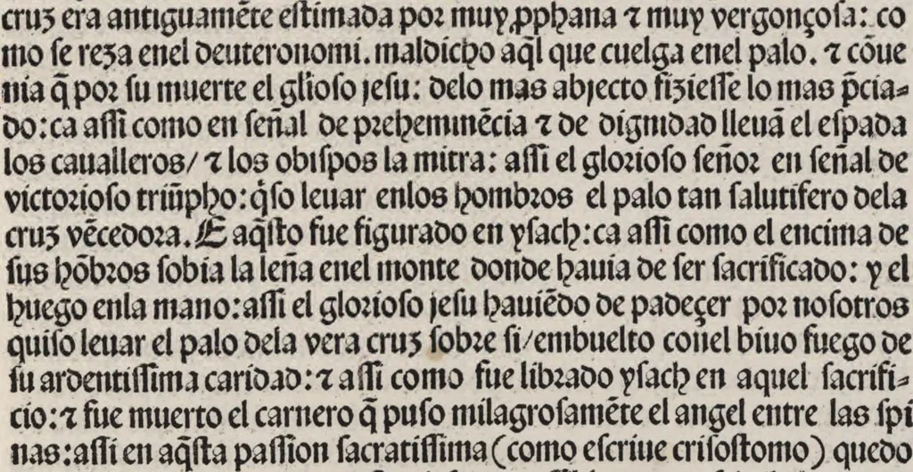 An illustration from Thesoro dela Passion sacratissima de Nuestro Redemptor, 1494, leaf 182