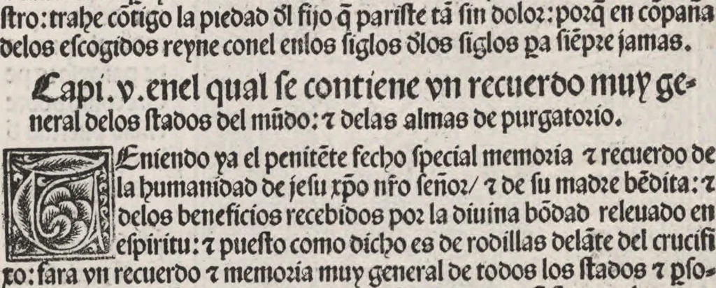 An illustration from Thesoro dela Passion sacratissima de Nuestro Redemptor, 1494, leaf 21