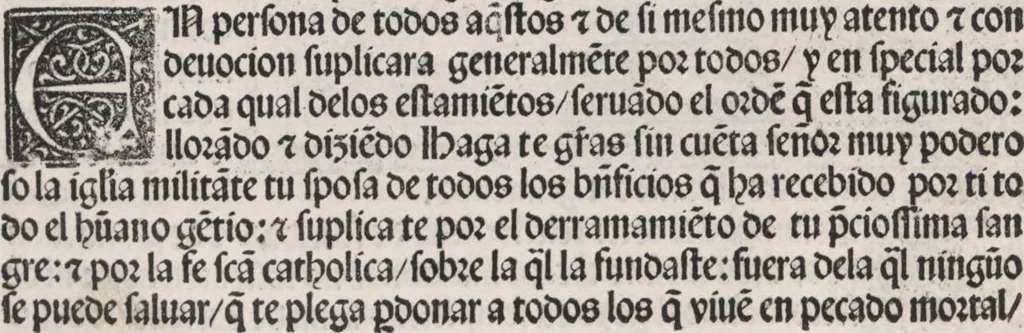 An illustration from Thesoro dela Passion sacratissima de Nuestro Redemptor, 1494, leaf 21