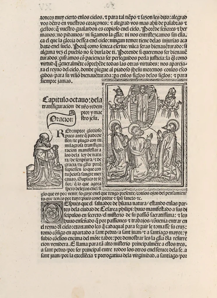 An illustration from Thesoro dela Passion sacratissima de Nuestro Redemptor, 1494, leaf 35