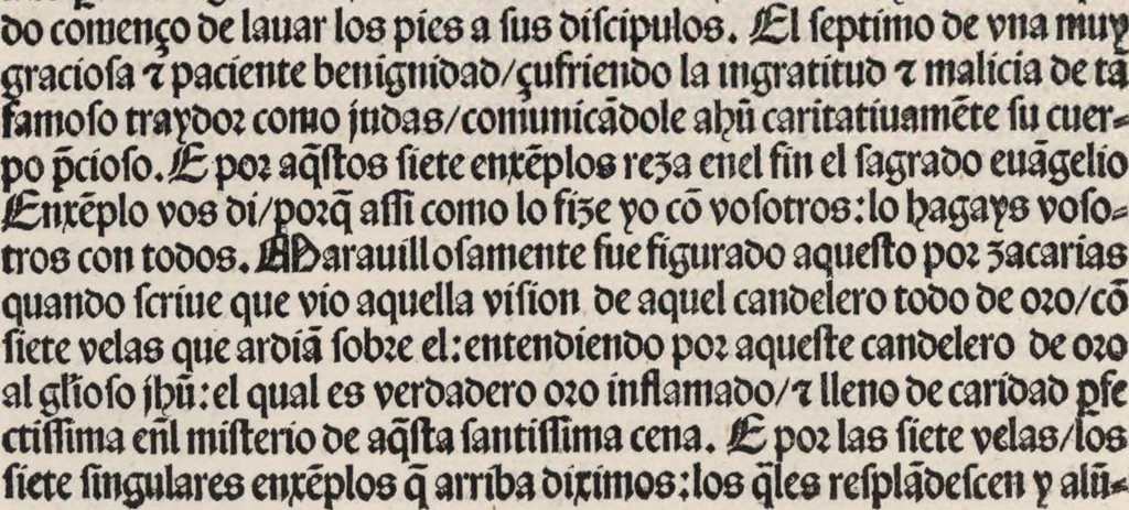 An illustration from Thesoro dela Passion sacratissima de Nuestro Redemptor, 1494, leaf 65