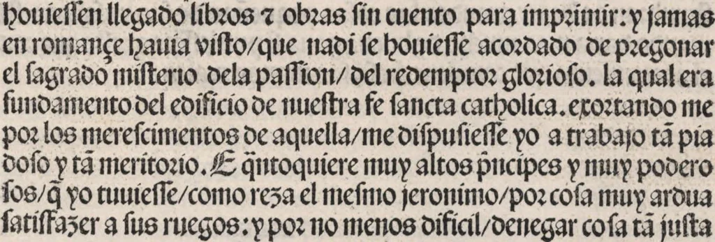 An illustration from Thesoro dela Passion sacratissima de Nuestro Redemptor, 1494, leaf 8