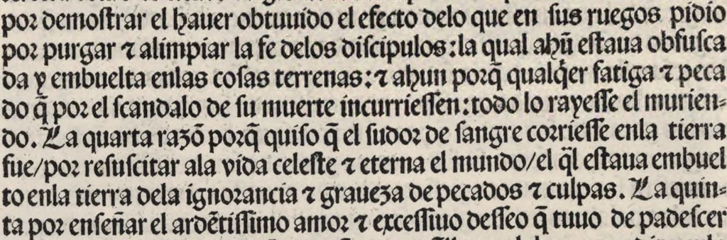 An illustration from Thesoro dela Passion sacratissima de Nuestro Redemptor, 1494, leaf 87