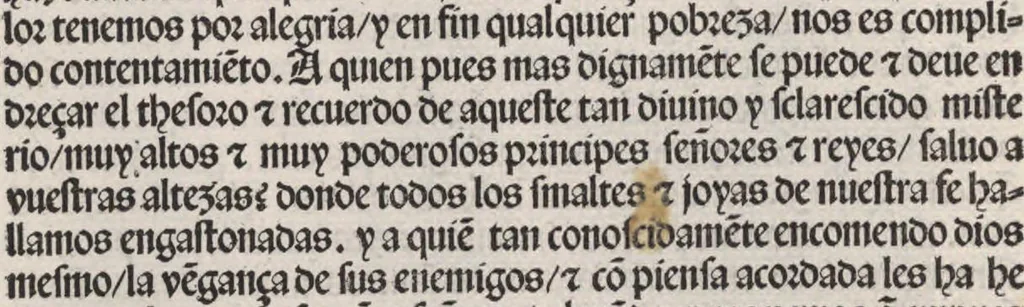 An illustration from Thesoro dela Passion sacratissima de Nuestro Redemptor, 1494, leaf 9