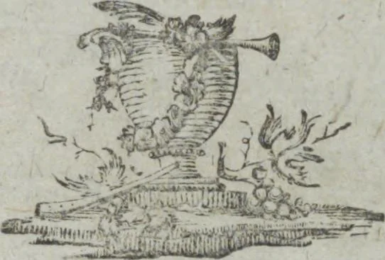 An illustration from Dli︠a︡ maloli︠e︡tnikh di︠e︡teĭ nachinai︠u︡shchikh obuchatʹsi︠a︡ rossīĭskomu chtenīi︠u︡ Azbuka, ili, pervonachalʹnyĭ urok, rukovodstvui︠u︡shchīĭ ikh legchaĭshim sposobom k chtenīi︠u︡ knig, 1813, leaf 33
