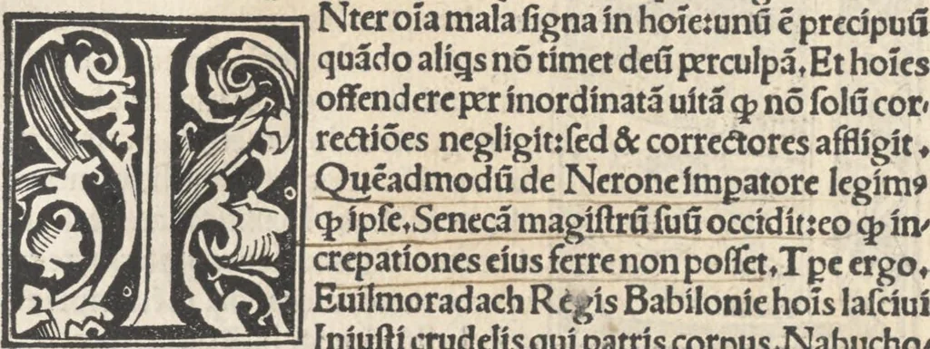 An illustration from Tractatus de scachis mistice interpretatus de moribus per singulos hominu[m] status, 1505, leaf 7