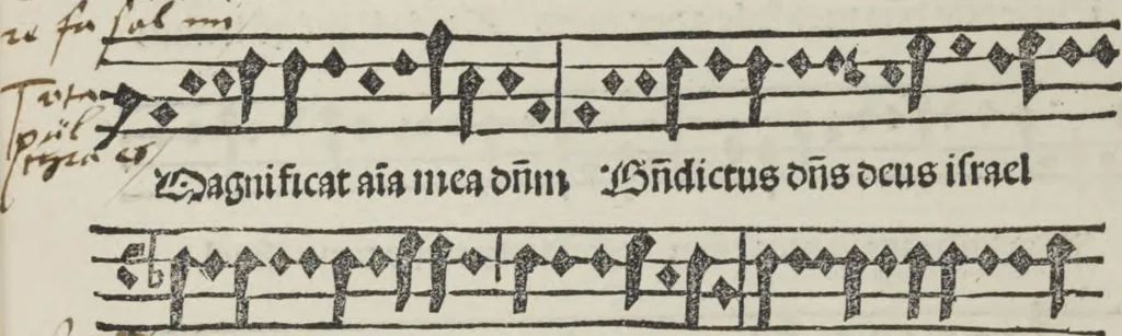 An illustration from Musica, 1507, leaf 37
